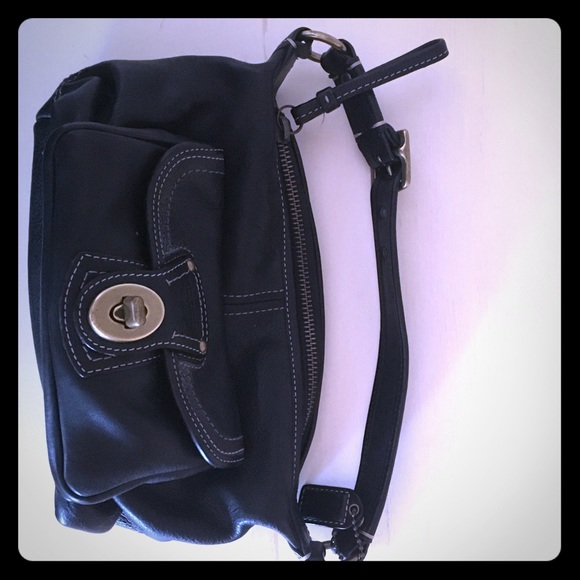Coach leather purse
