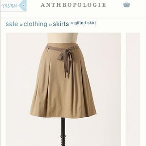 Anthropologie Odille Gifted Skirt