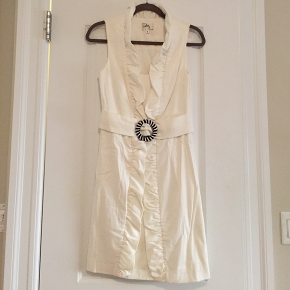 White Linen Milly Dress - 6