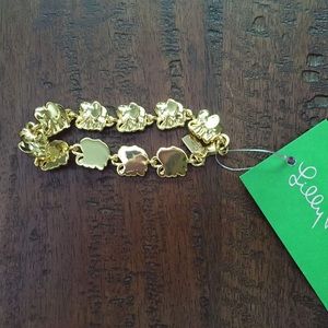 Lilly Pulitzer elephant bracelet. Brand new