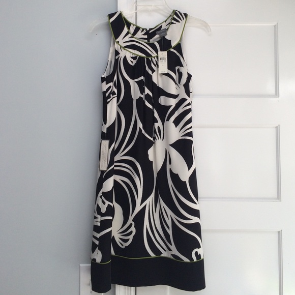 Ann Taylor Sleeveless Floral Dress