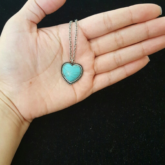 Turquoise Heart Pendant