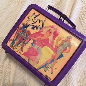 Jem and the holograms Aladdin purple lunchbox