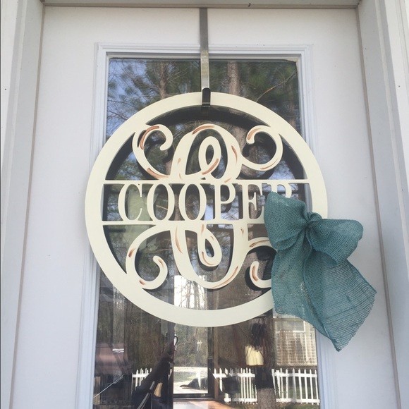 Family Name Door and Wall Hangers.