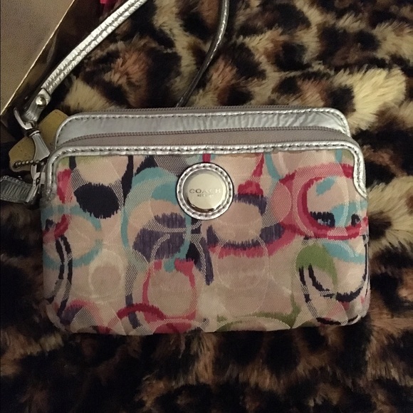 Coach wristlet