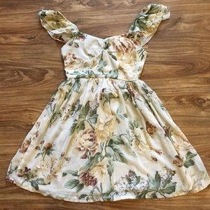 Floral Chiffon Dress
