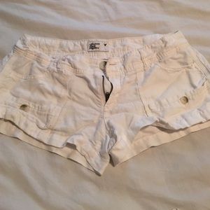White American eagle shorts!