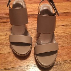 Shoes | Cute Nude Wedge | Poshmark