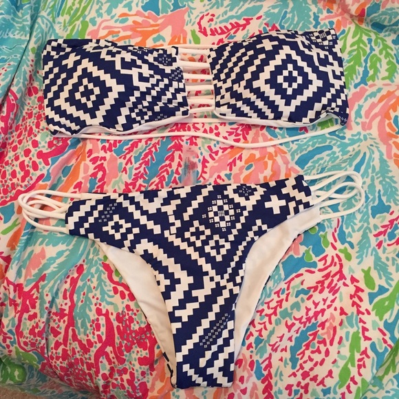 Aztec Print Bikini