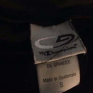 Black champion pants