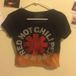 cropped band tee!
