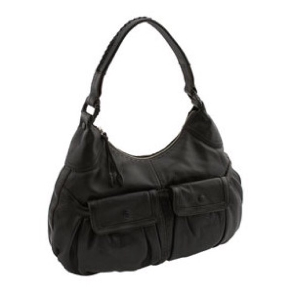 Cole Haan Village hobo bag, soft black leather