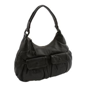 Cole Haan Village hobo bag, soft black leather