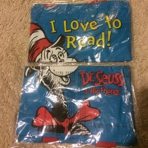 Two brand new Dr. Seuss bags.