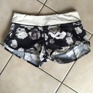 Lululemon speed shorts