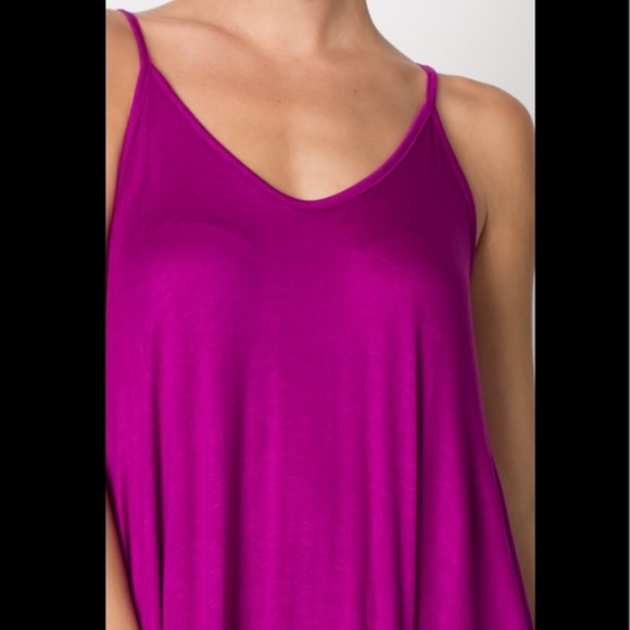 🇺🇸Magenta Harem Maxi Dress - Picture 3 of 3