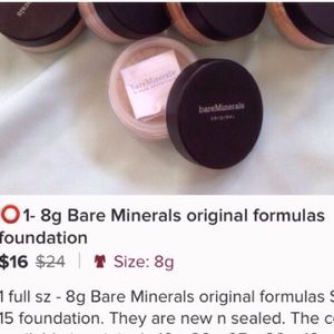 @carebear2015 1xc20 new bareminerals original