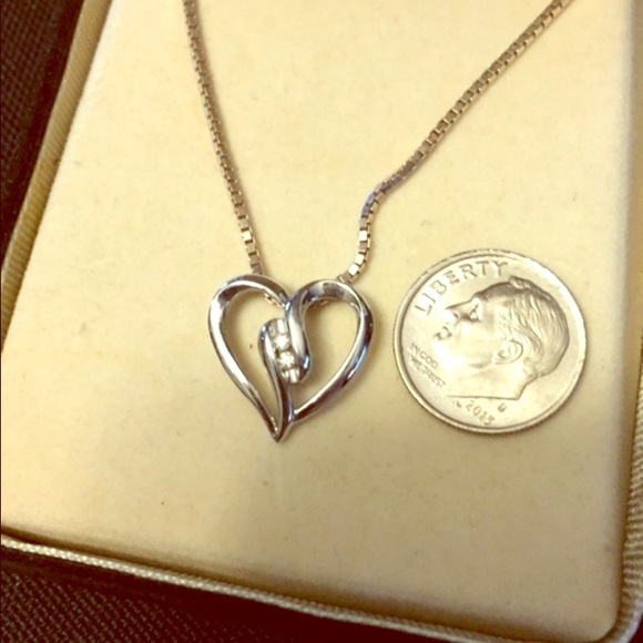 Zales diamond heart duo