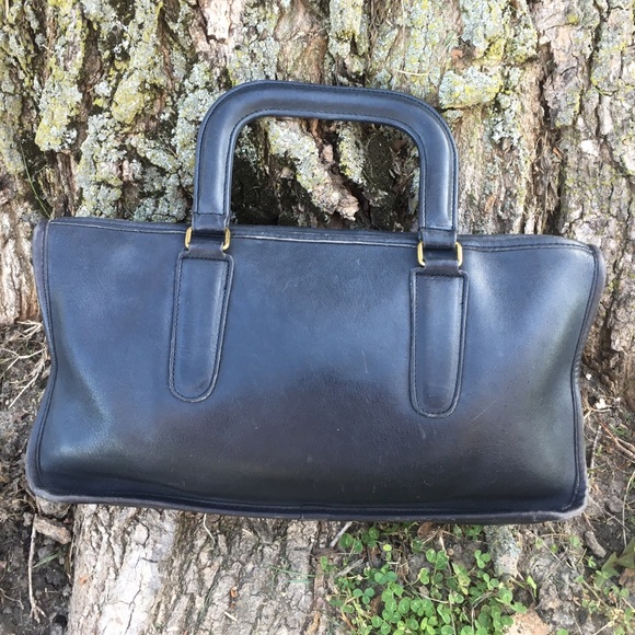 🚫🚫SOLD Vintage 70's COACH slim briefcase leather - Picture 2 of 4