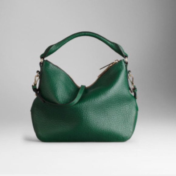 burberry shoulder bag green