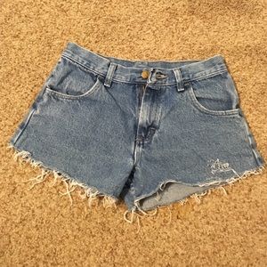 High waisted shorts