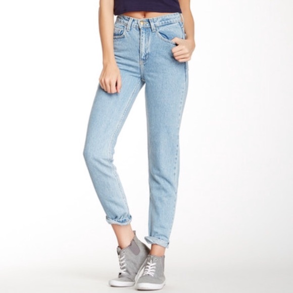 american apparel mom jeans