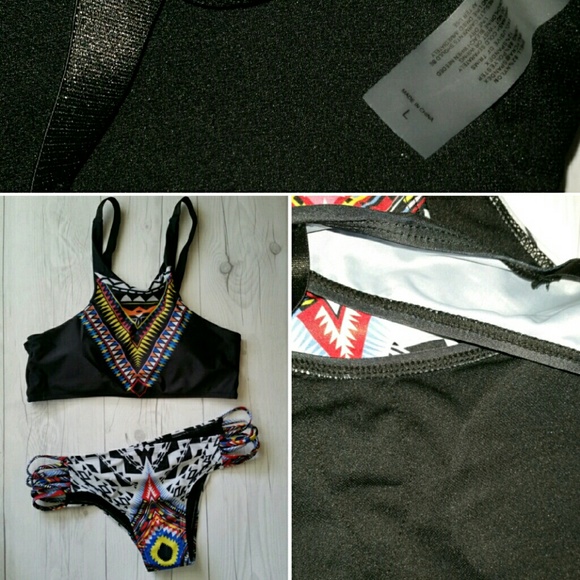❌SOLD OUT❌ Geometric Dream Bikini BNIP - Picture 2 of 4
