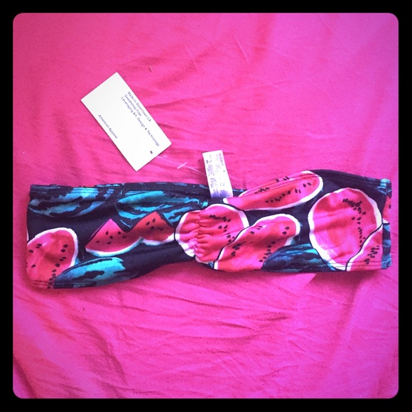 American Apparel watermelon bandeau