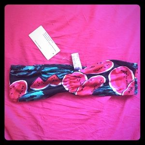 American Apparel watermelon bandeau