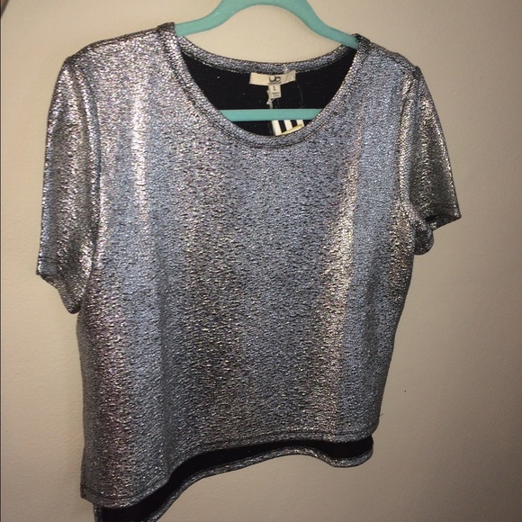 Mas+Ford Silver Foil Tee Shirt Large - Picture 2 of 3