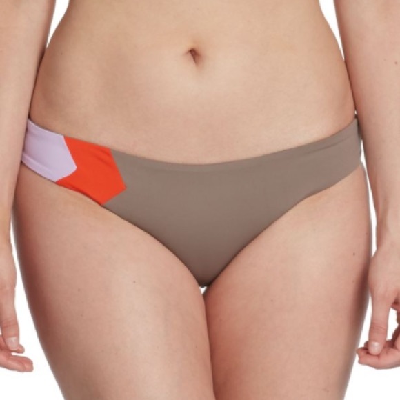 L*Space Neo bikini bottom in taupe szM