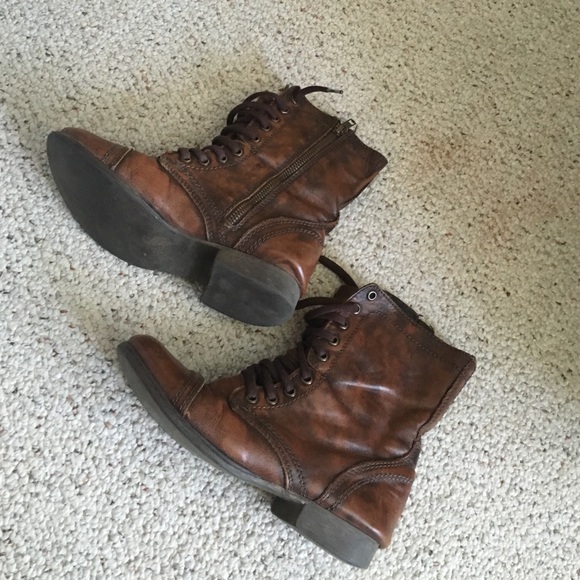 Steve madden combat boots