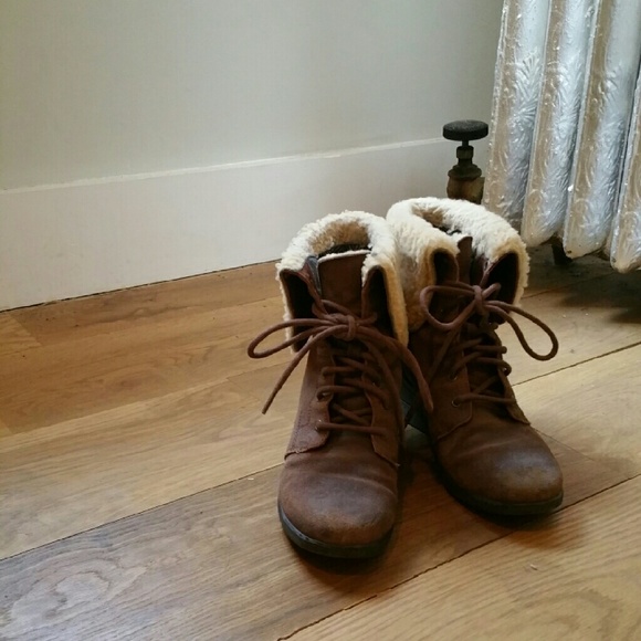 UGG Shoes - UGG wedge boots w/ original box!