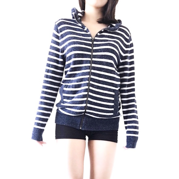 Gap Striped Zip Hoodie - Picture 3 of 4