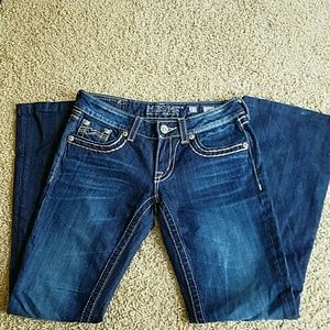 Miss me super cute boot cut style jeans!
