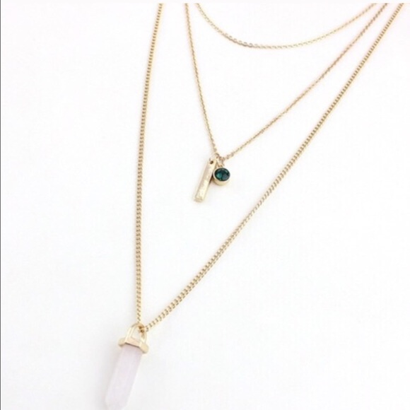 Layer necklace - Picture 3 of 4