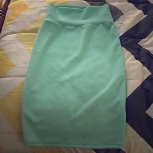 Mint Cassie skirt
