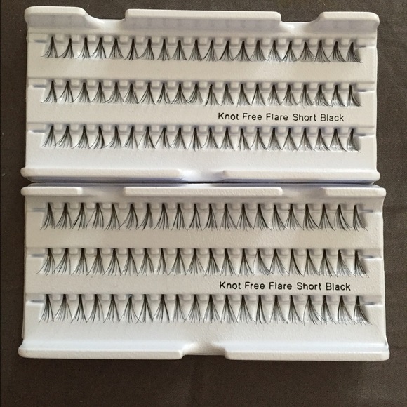 Individual false eyelashes 👀