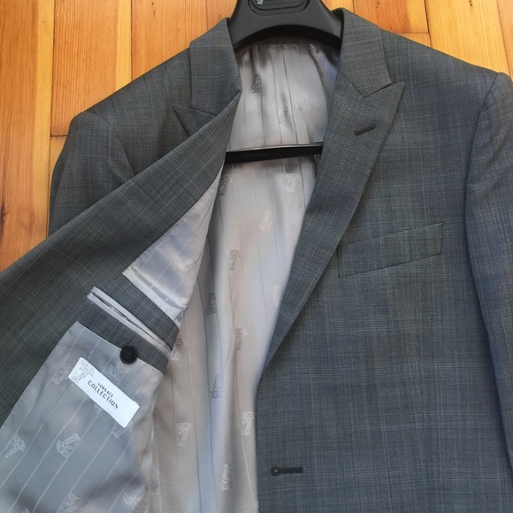 Men's Versace Collection Slim Fit Suit - Picture 2 of 4