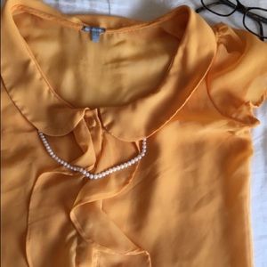 ⚡️ NWOT Yellow Charlotte Russe Blouse