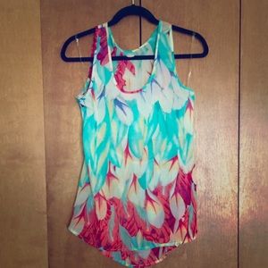 Floral Bright Summer Top