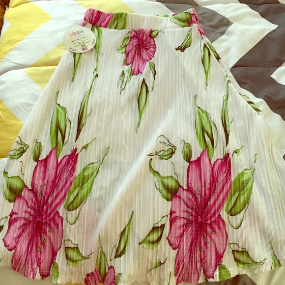 Floral Azure skirt
