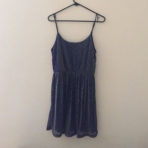 Shimmery tank dress