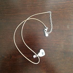 Swarovski crystal heart necklace