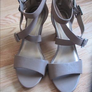 Tan strap sandals