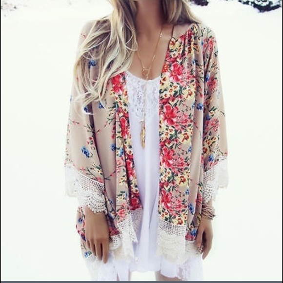 Floral Kimono
