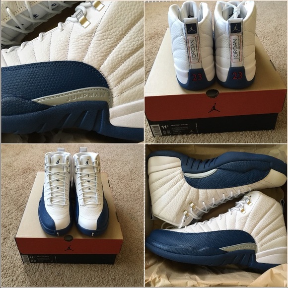 Retro Jordan 12 French Blue Men's