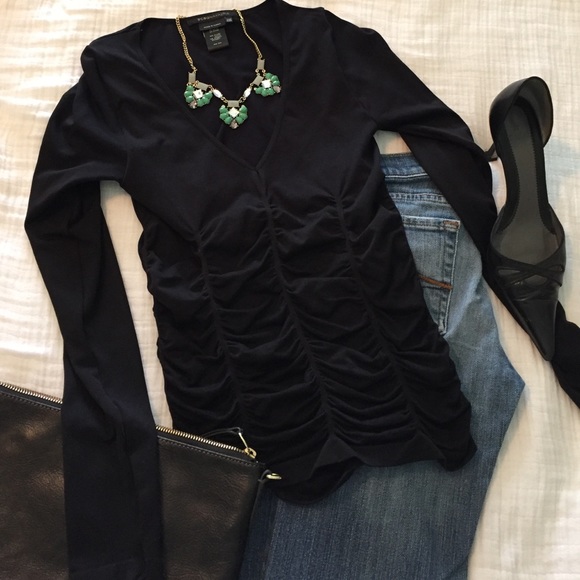 Back long sleeve top
