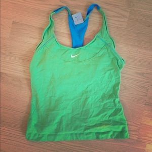 Nike Green Workout Tank