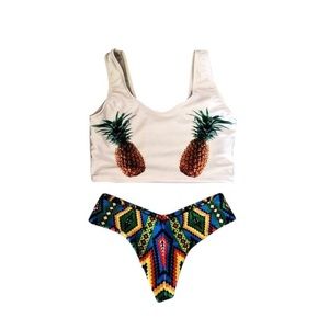 Cheeky bikini bottoms only